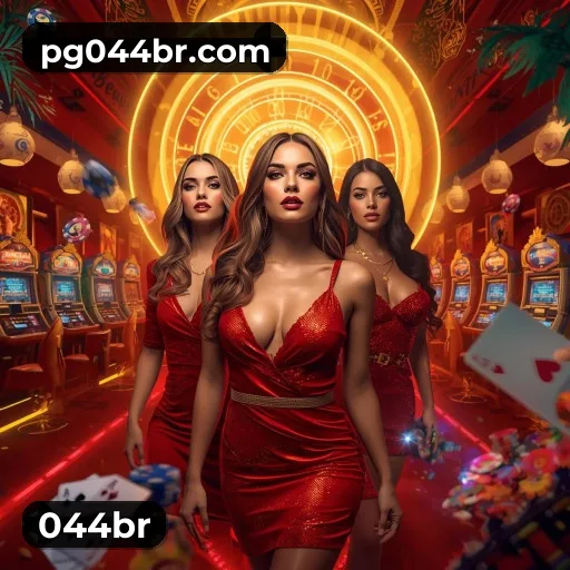 044br App bonus area with promotional offers and PIX support